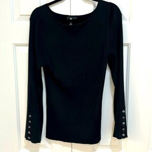 Banana Republic scoop neck sweater blouse size XL